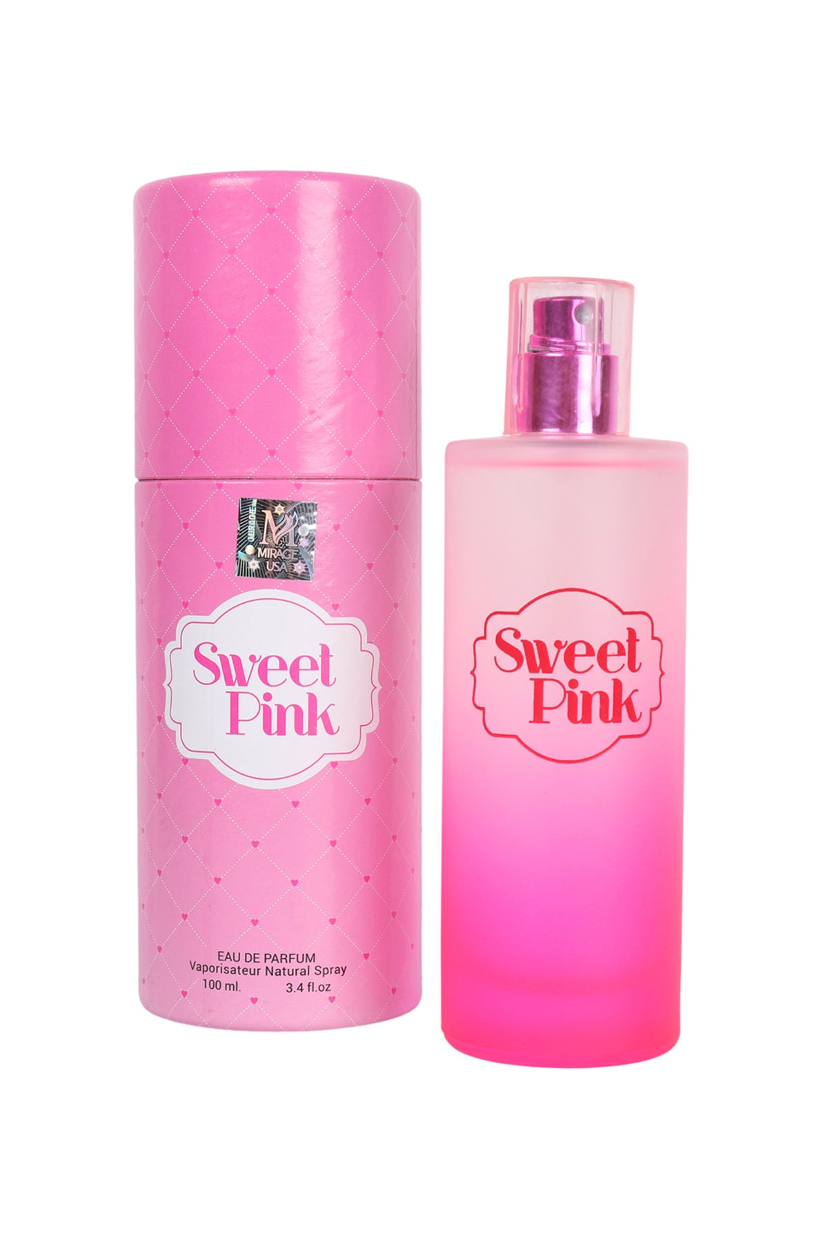 Sweet Pink Spray Perfume Eau De Parfum For Women - 100ML/3.4 FL.OZ.