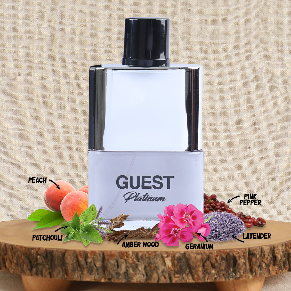 Guest Plat Ltd Ed Spray Cologne Eau De Toilette For Men - 100ML/3.4 FL.OZ.