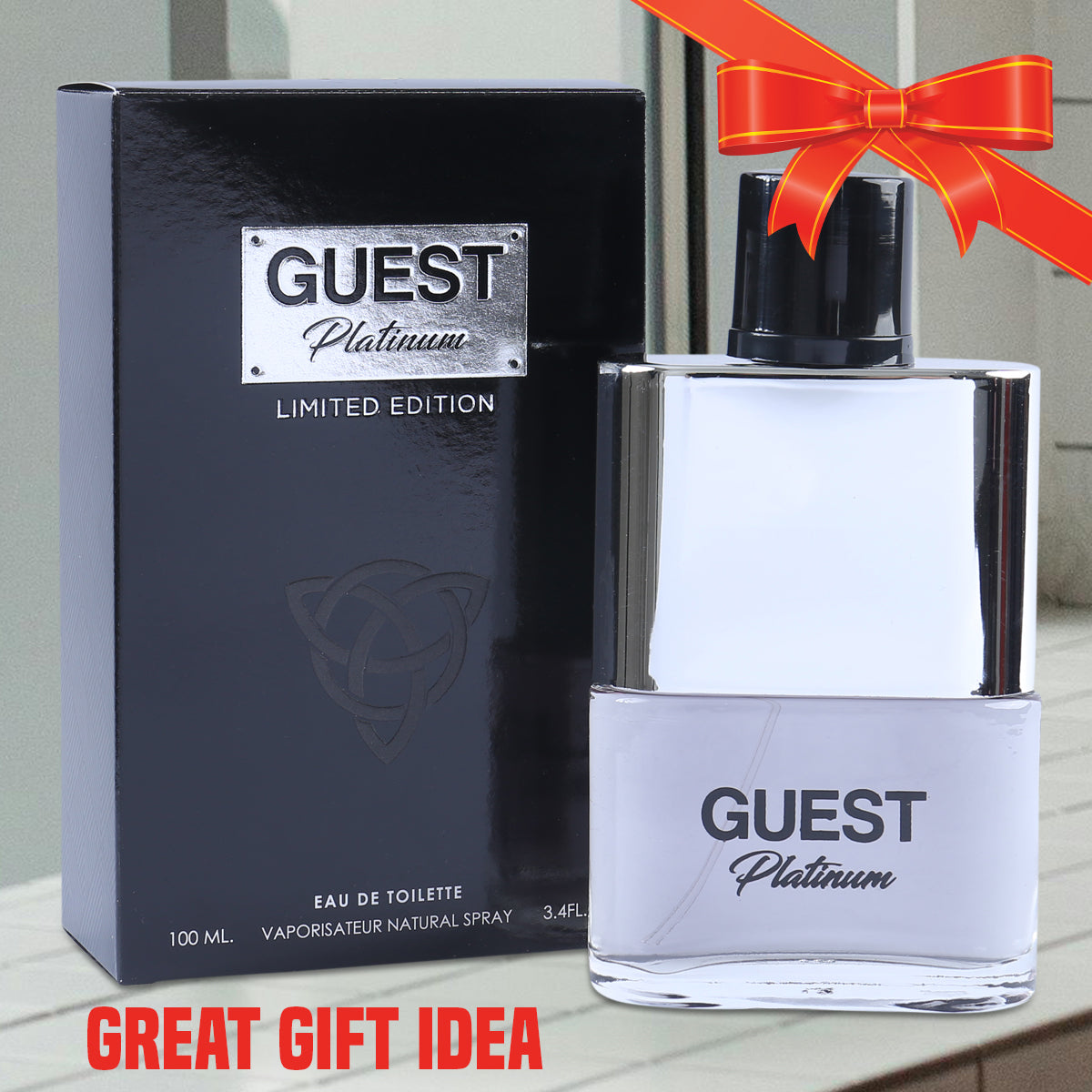 Guest Plat Ltd Ed Spray Cologne Eau De Toilette For Men - 100ML/3.4 FL.OZ.