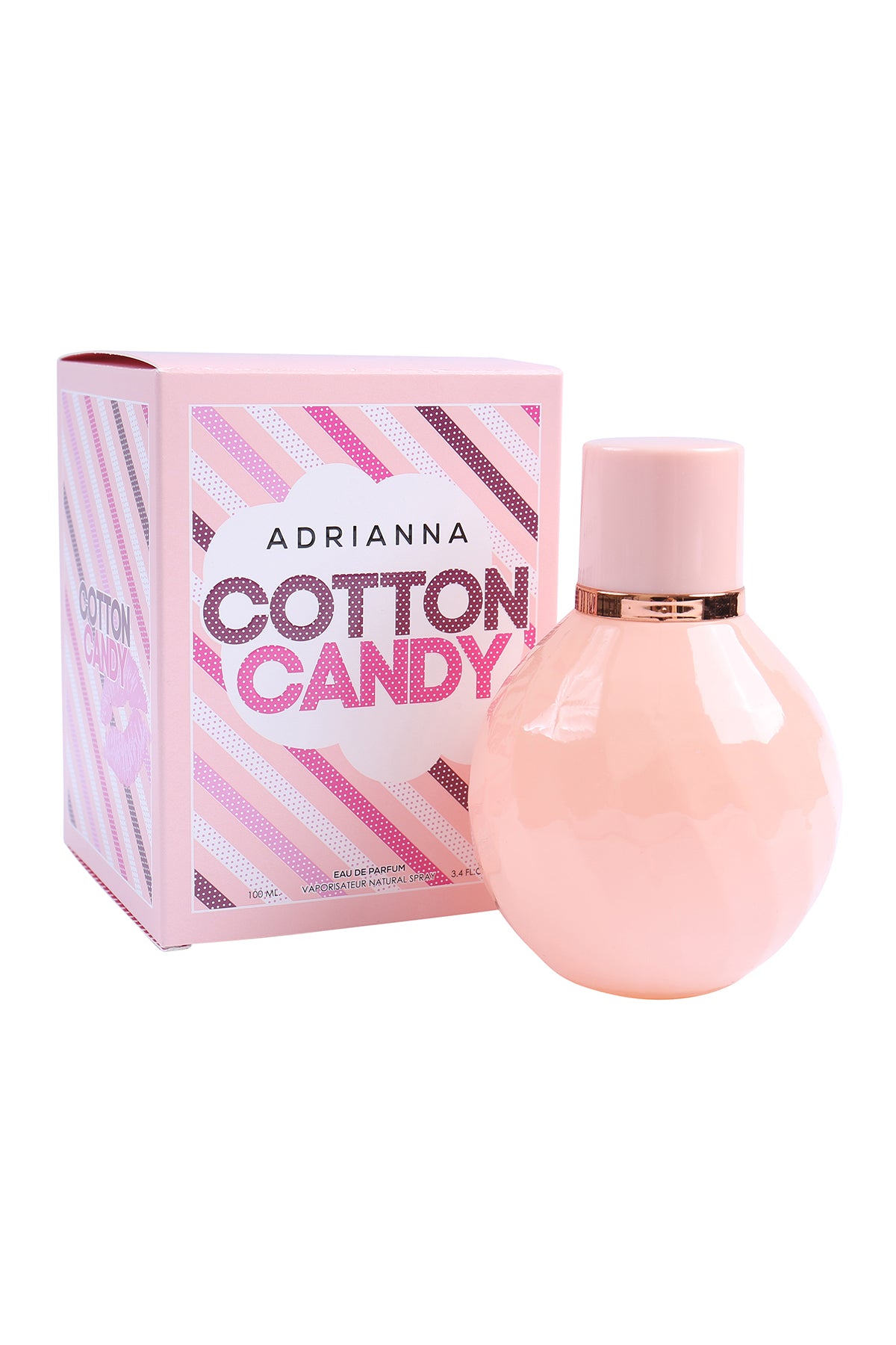 Adrianna Cotton Candy Spray Perfume Eau De Parfum For Women - 100ML/3.4FL.OZ.