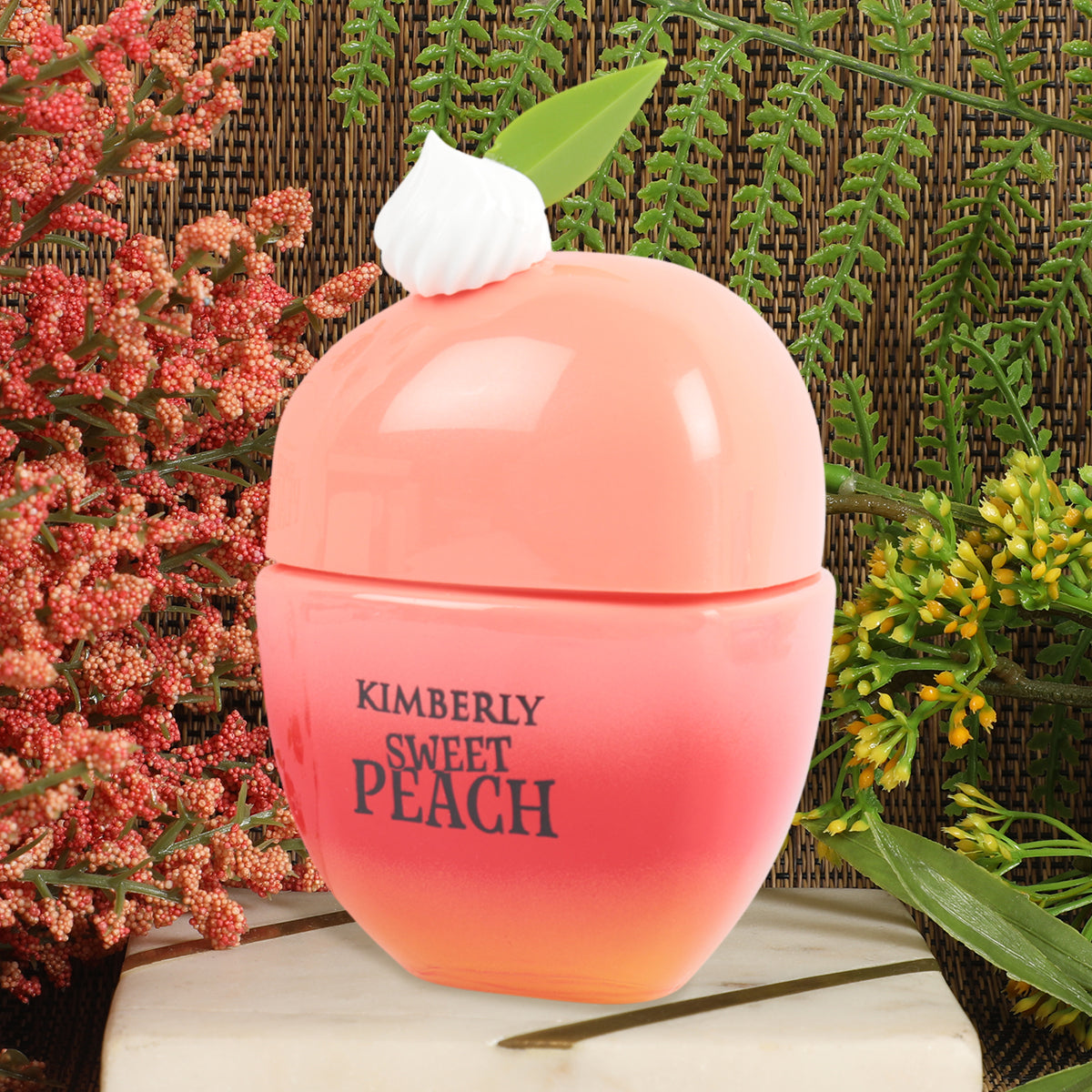 Kimberly Sweet Peach Spray Perfume Eau De Parfum For Women - 100ML/3.4 FL.OZ.