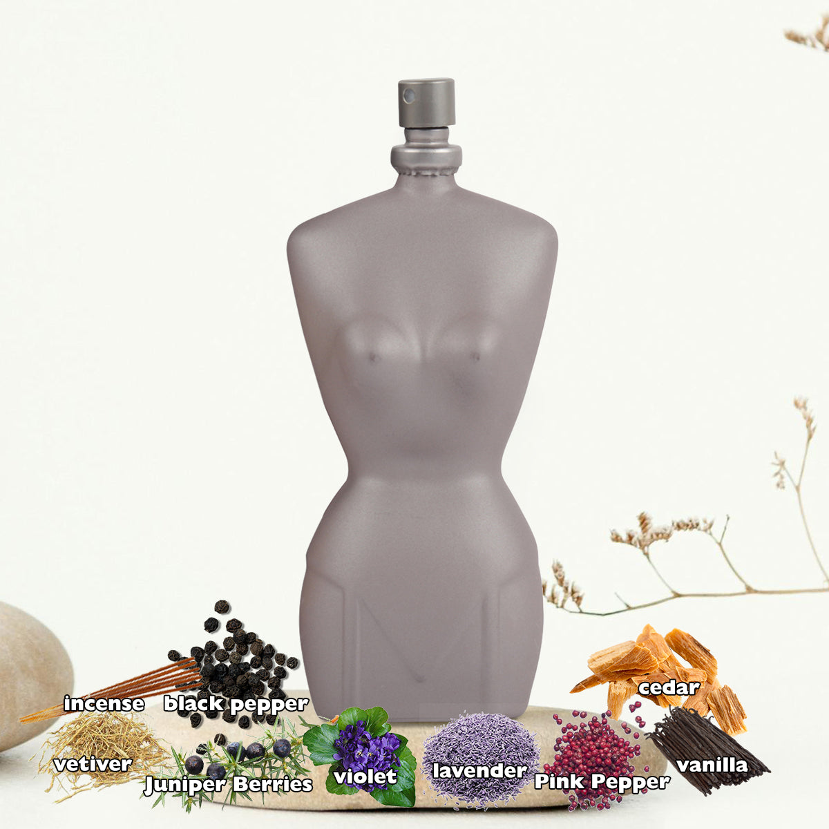 Kimberly Silhoutte Trinity Spray Perfume Eau De Parfum For Women - 100ML/3.4 FL.OZ.