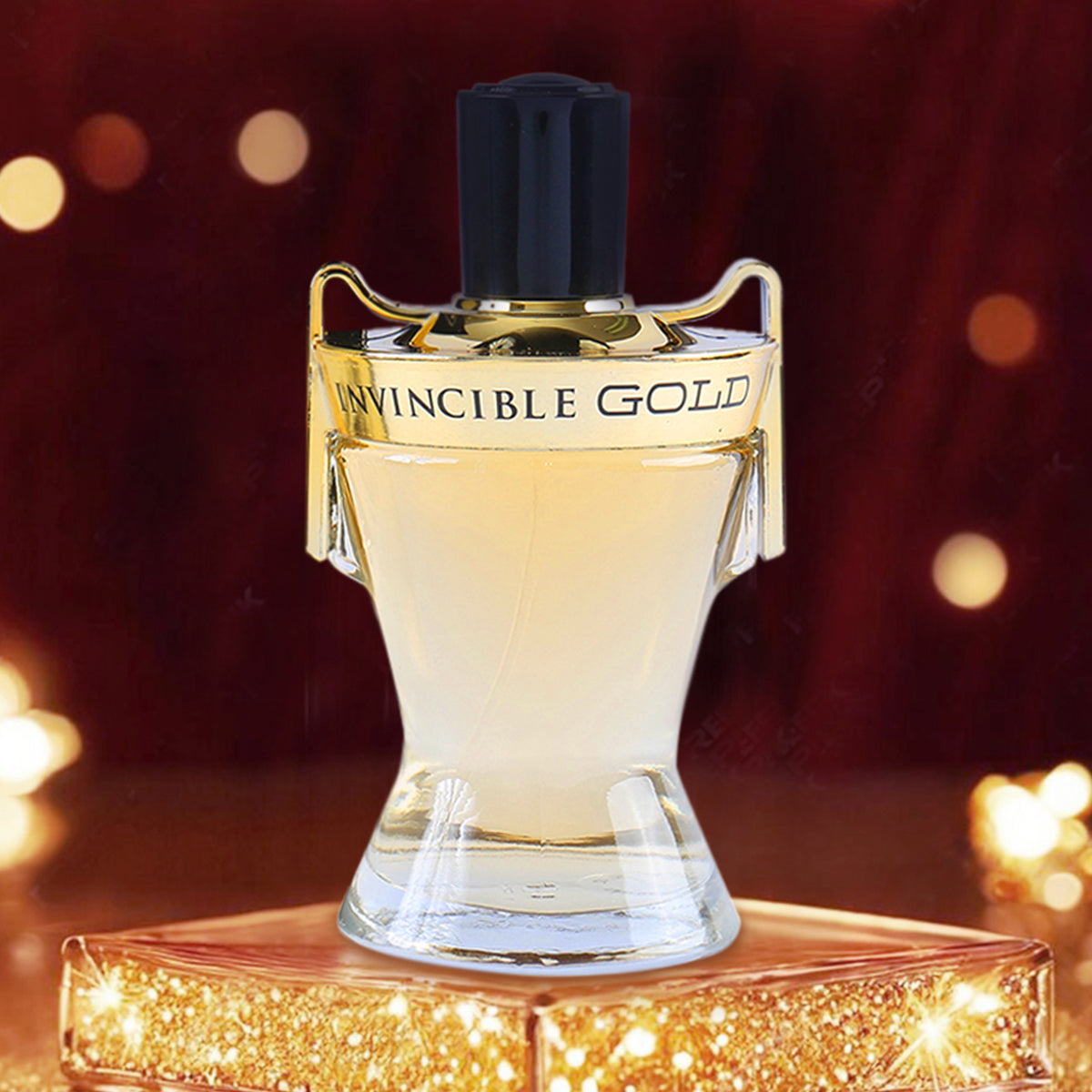 Invincible Gold Spray Cologne Eau De Toilette For Men - 100ML/3.4 FL.OZ.