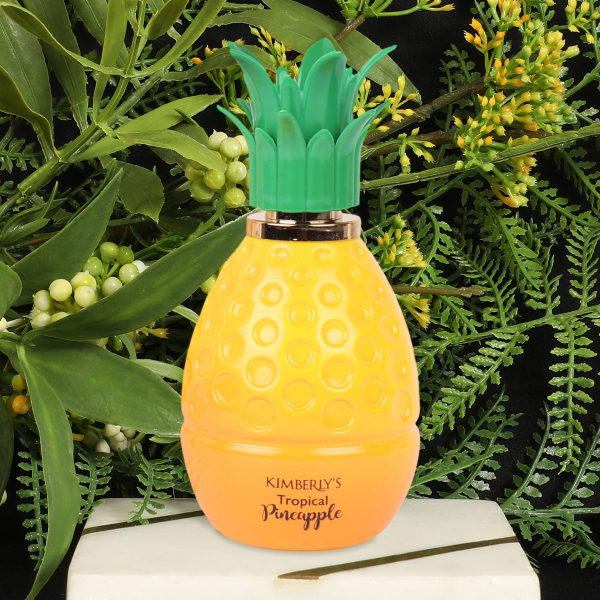 Kimberly Tropical Pineapple Spray Perfume Eau De Parfum For Women - 100ML/3.4 FL.OZ.