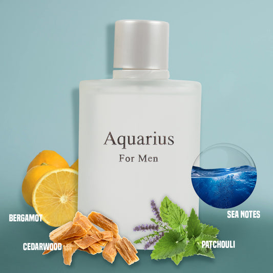 Aquarius Spray Cologne Eau De Toilette For Men - 100ML/3.4 FL.OZ.
