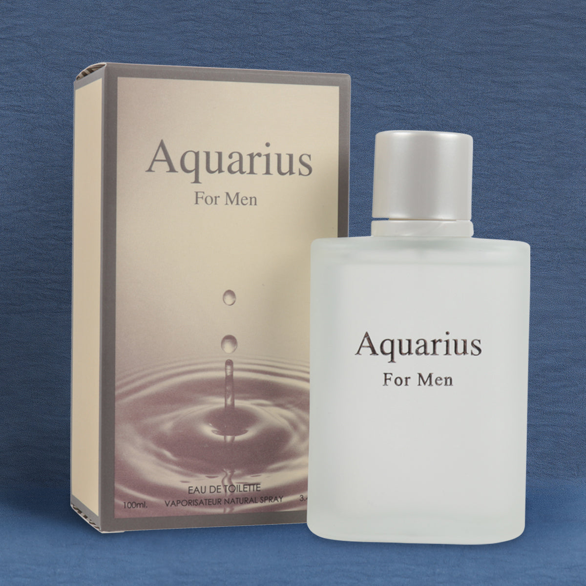 Aquarius Spray Cologne Eau De Toilette For Men - 100ML/3.4 FL.OZ.