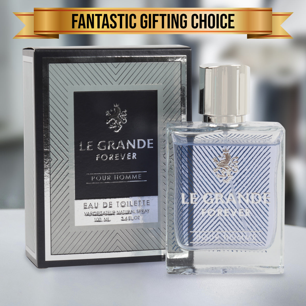 Le Grande Forever Spray Cologne Eau De Toilette For Men - 100ML/3.4 FL.OZ.