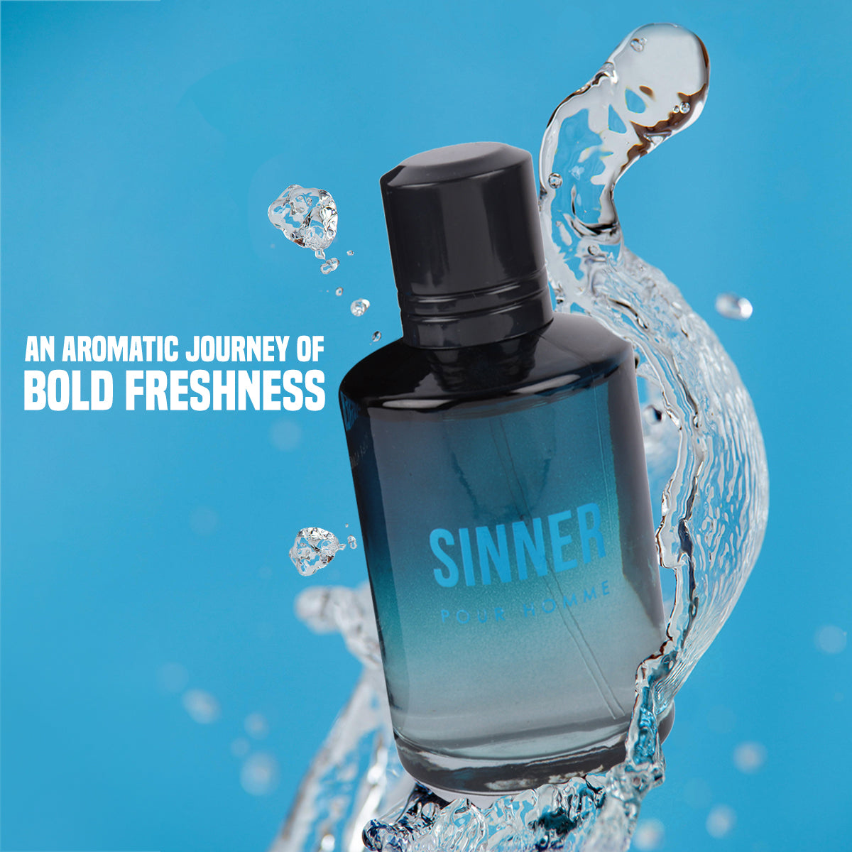 Sinner Spray Cologne Eau De Toilette For Men - 100ML/3.4 FL.OZ./3PCS
