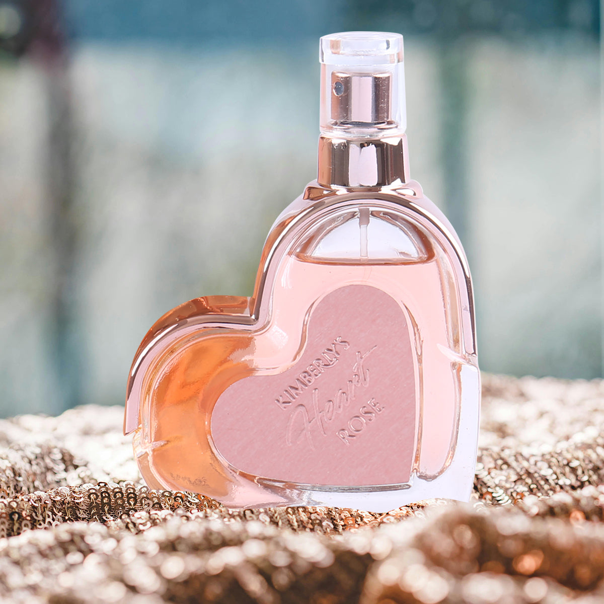 Kimberly Heart Rose Spray Perfume Eau De Parfum For Women - 80ML/2.7 FL.OZ.