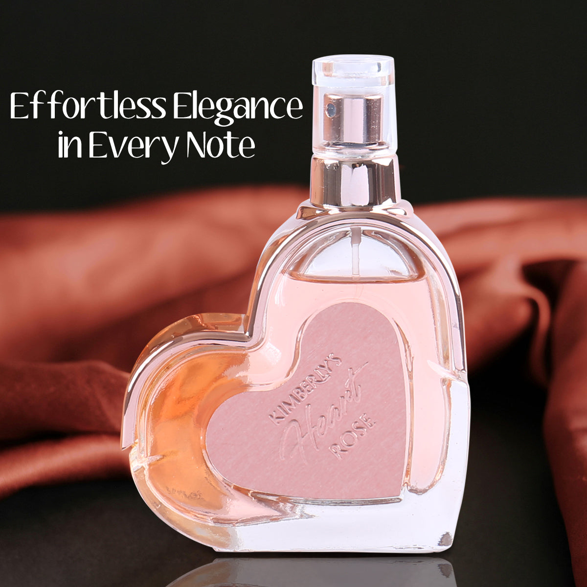 Kimberly Heart Rose Spray Perfume Eau De Parfum For Women - 80ML/2.7 FL.OZ.