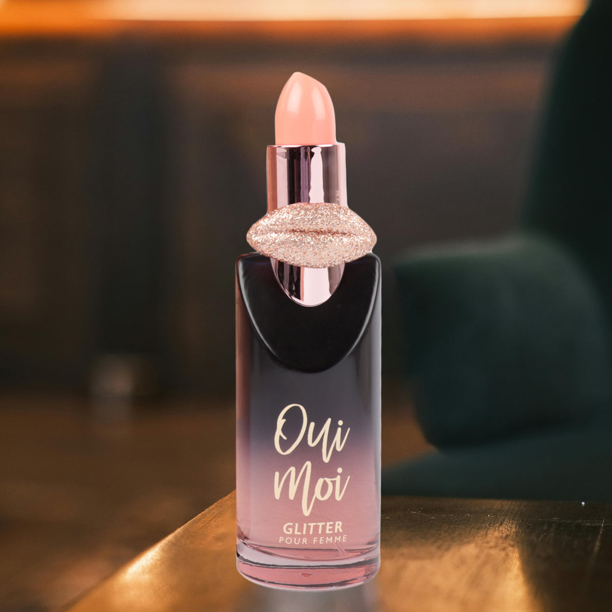 Oui Moi Glitter Spray Perfume Eau De Parfum For Women - 100ML/3.4 FL.OZ.