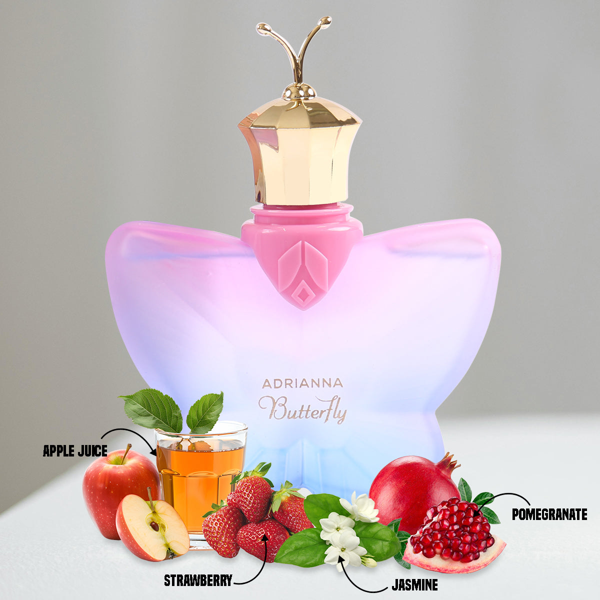 Adrianna Butterfly Spray Perfume Eau De Parfum For Women - 100ML/3.4 FL.OZ.