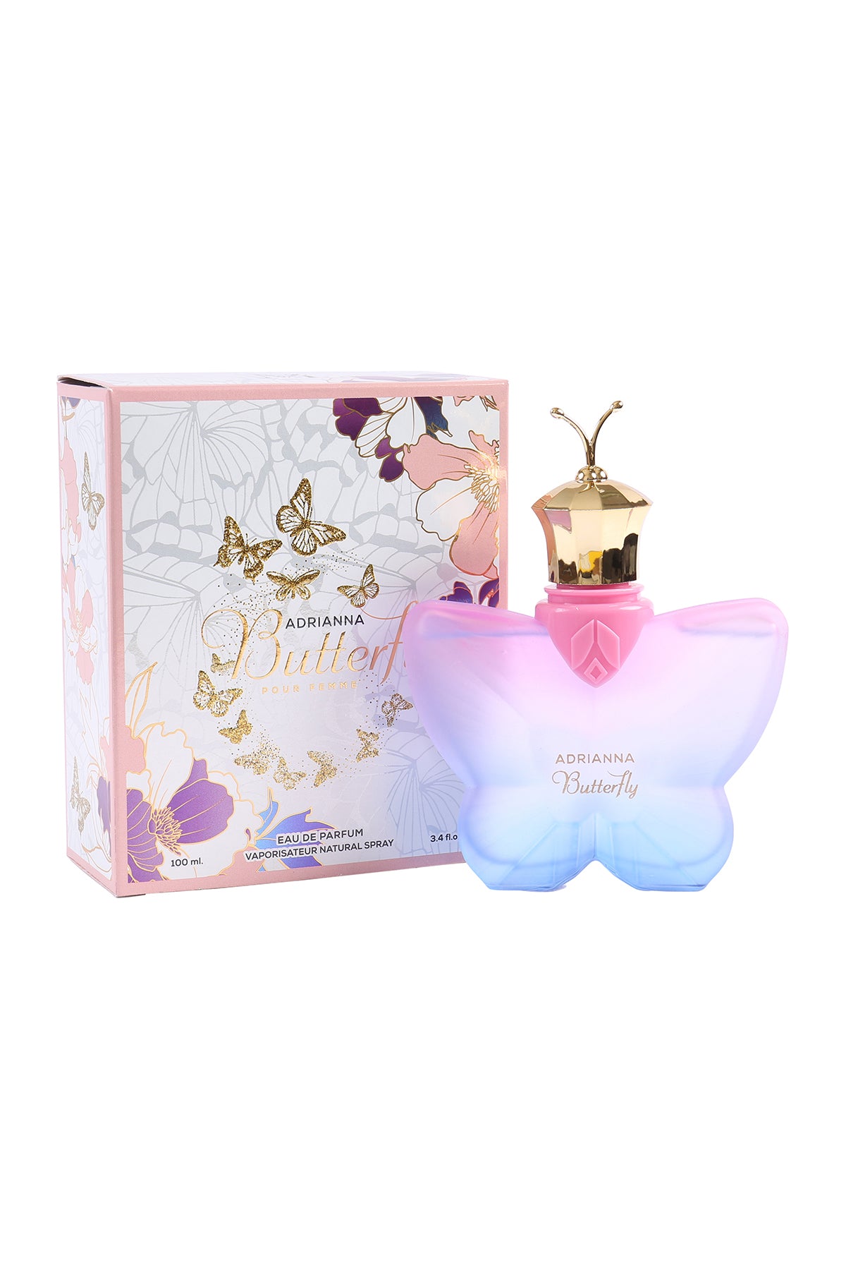 Adrianna Butterfly Spray Perfume Eau De Parfum For Women - 100ML/3.4 FL.OZ.