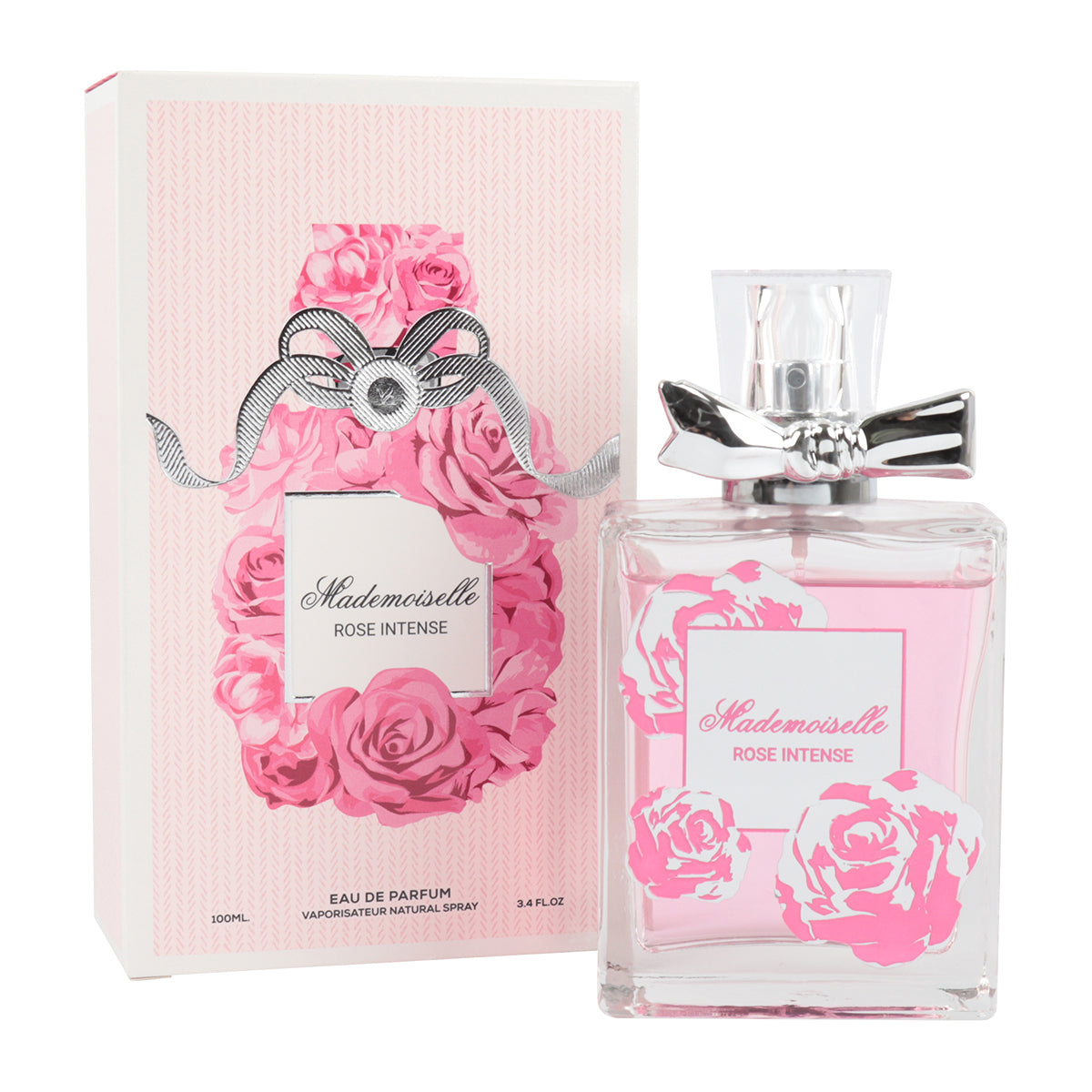 Mademoiselle Rose Intense Spray Perfume Eau De Parfum For Women - 100ML/3.4 FL.OZ.