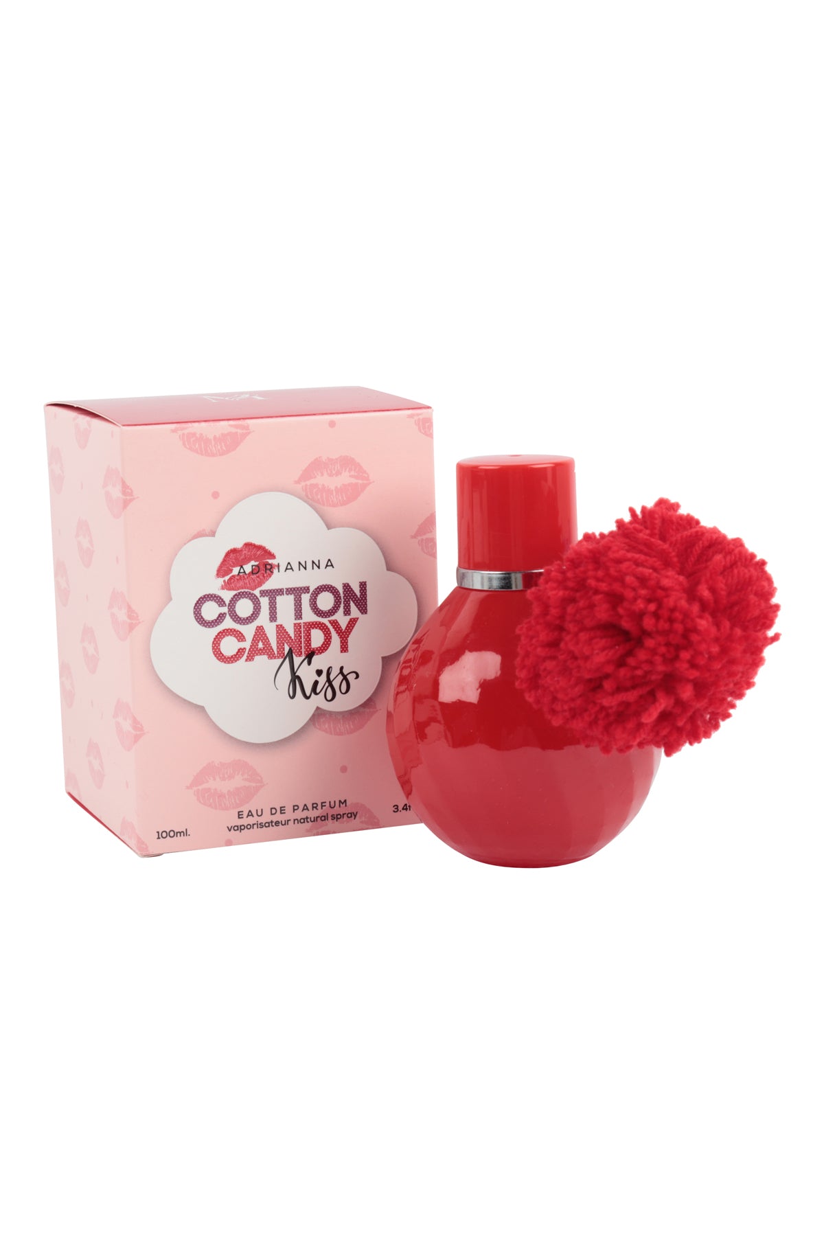 Adrianna Cotton Candy Kiss Spray Perfume Eau De Parfum For Women - 100ML/3.4 FL.OZ.
