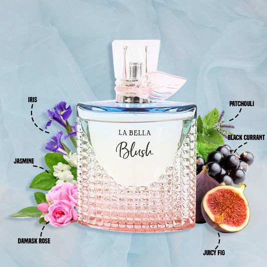 La Bella Blush Spray Perfume Eau De Parfum For Women - 100ML/3.4 FL.OZ.