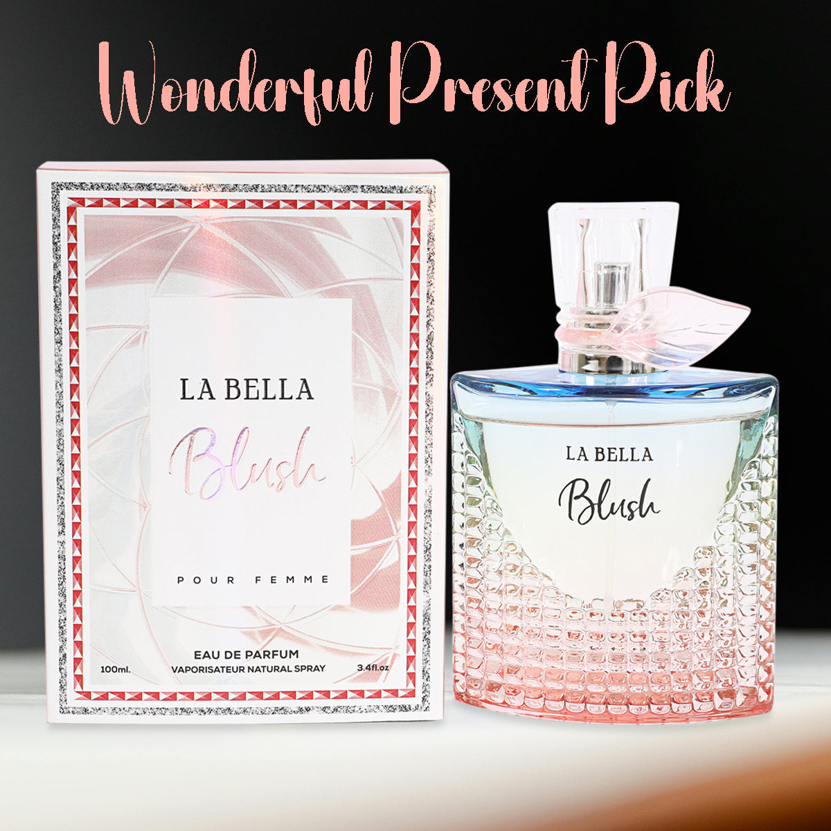La Bella Blush Spray Perfume Eau De Parfum For Women - 100ML/3.4 FL.OZ.