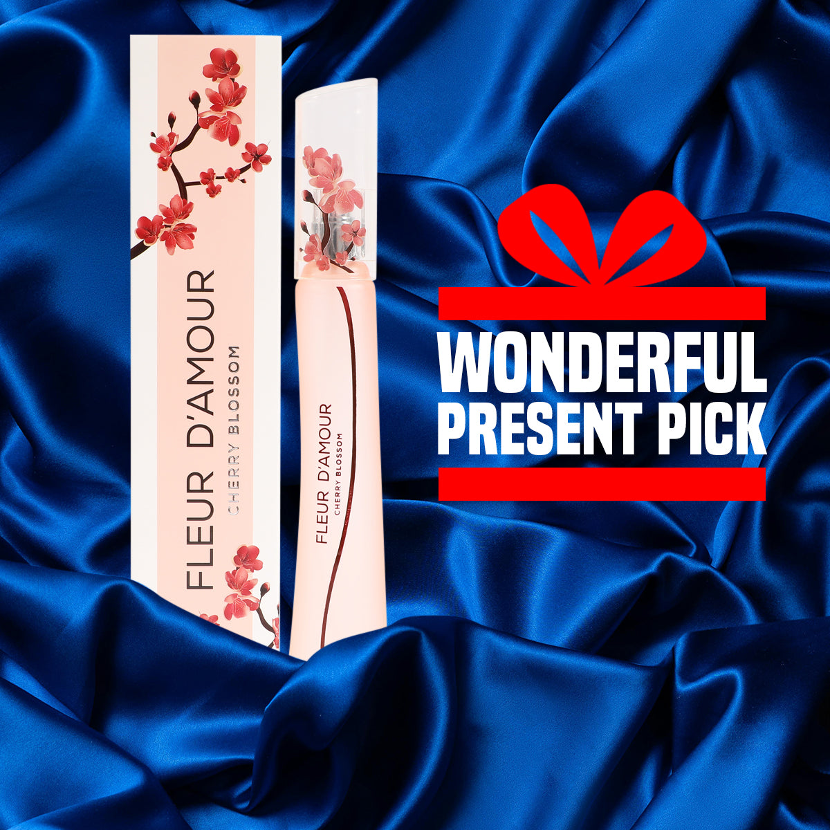 Fleur D'amour Cherry Blossom Spray Perfume Eau De Parfum For Women - 100ML/3.4 FL.OZ.