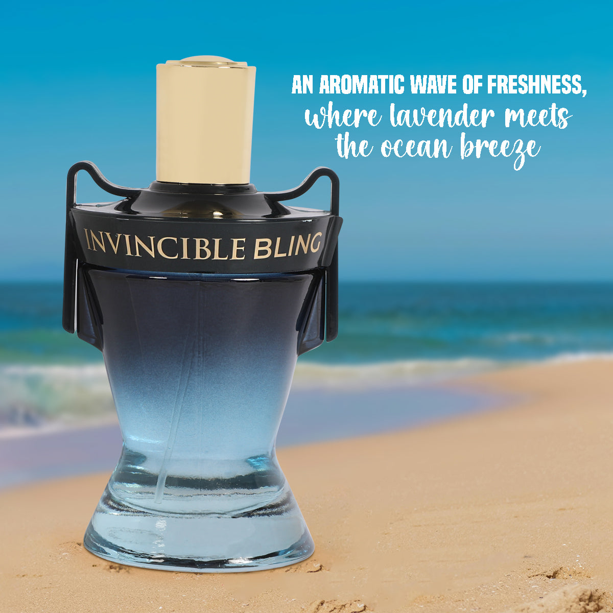 Invincible Bling Spray Cologne Eau De Toilette For Men - 100ML/3.4 FL.OZ./3PCS