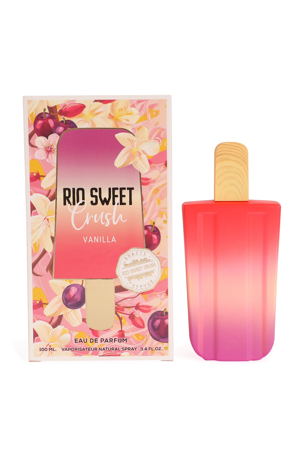 Rio Sweet Crush Vanilla Spray Perfume Eau De Parfum For Women - 100ML/3.4 FL.OZ.