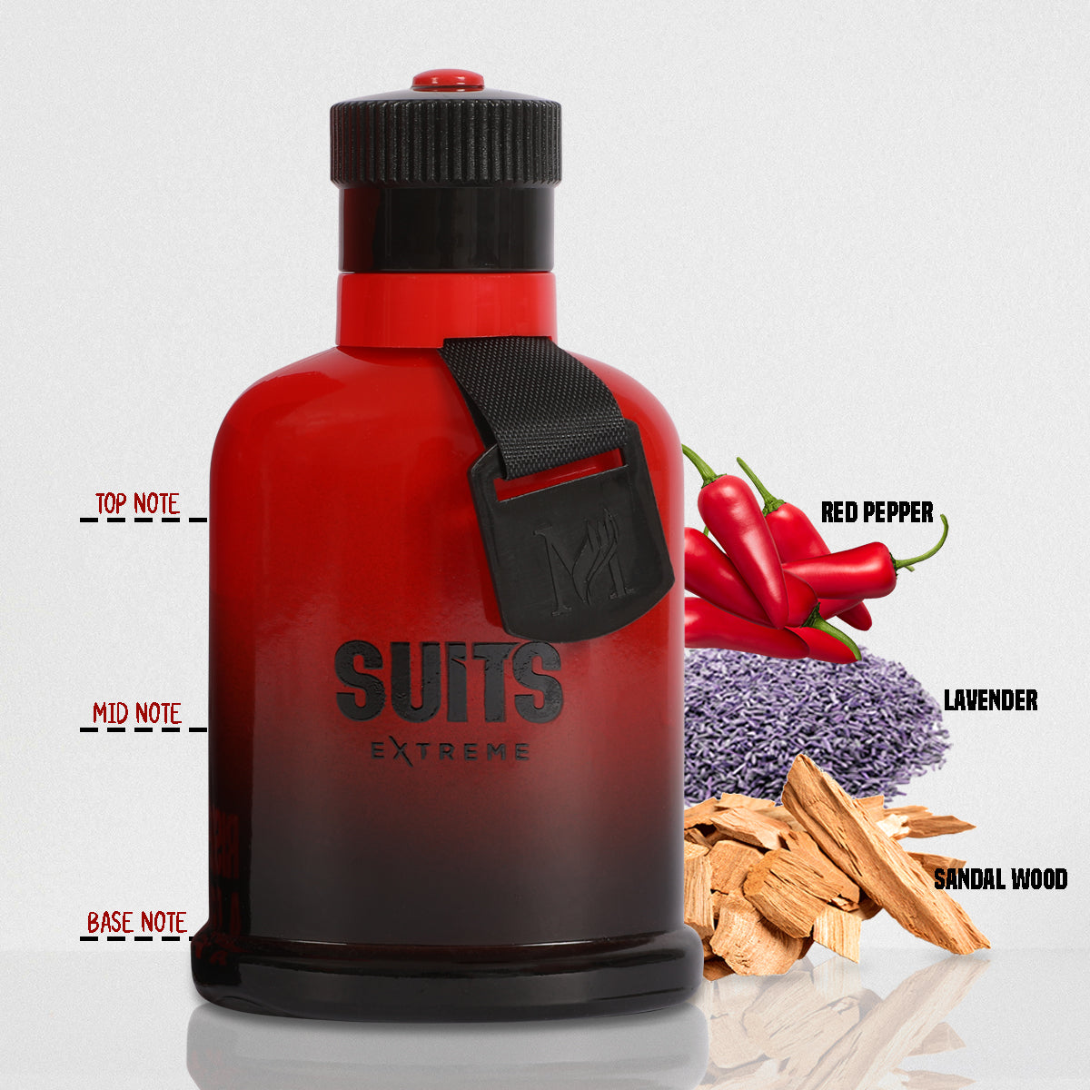 Suits Extreme Spray Cologne Eau De Toilette For Men 100ML/3.4 FL.OZ.