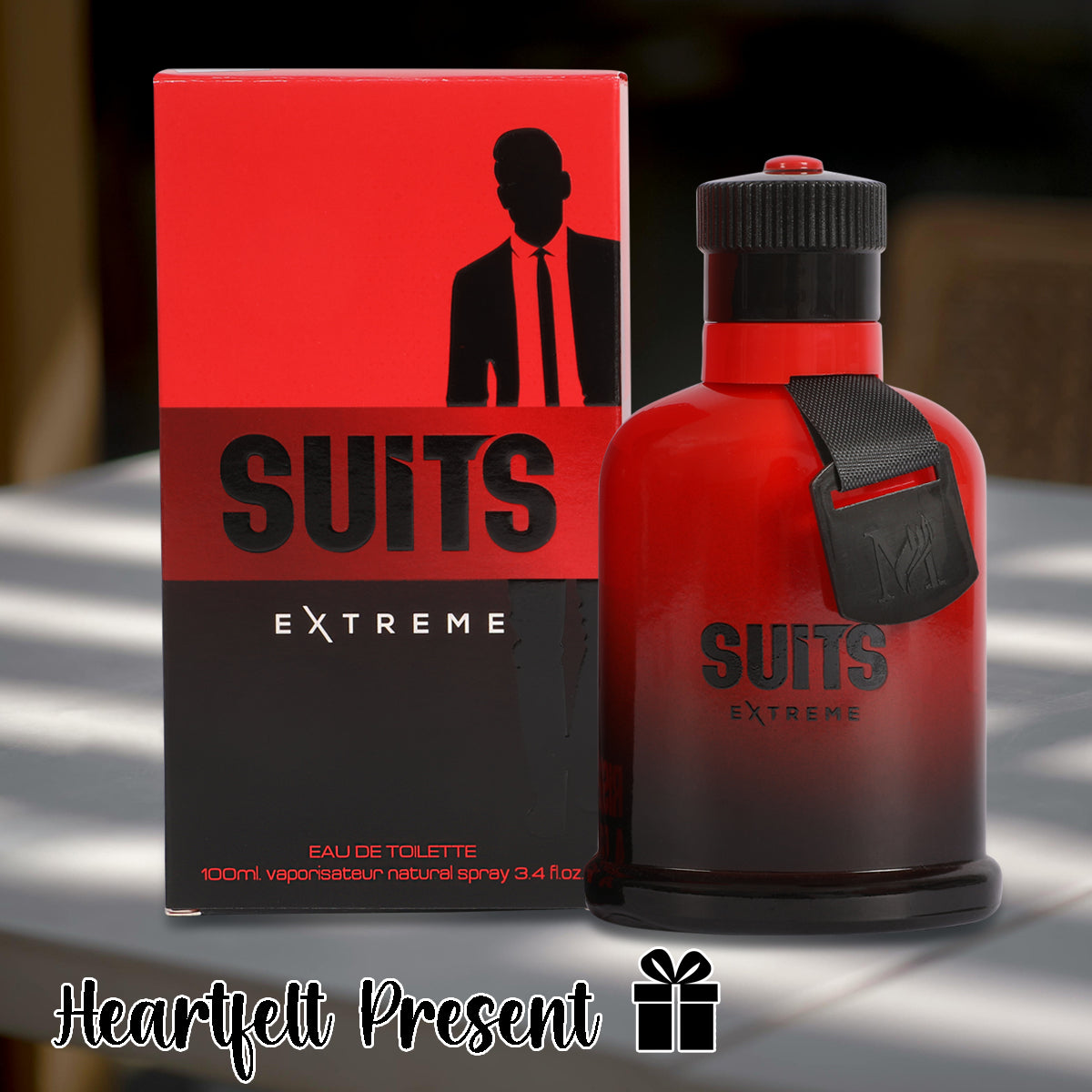 Suits Extreme Spray Cologne Eau De Toilette For Men 100ML/3.4 FL.OZ.
