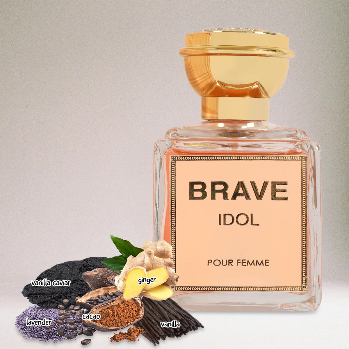 Brave Idol Spray Perfume Eau De Parfum For Women - 100ML/3.4 FL.OZ.