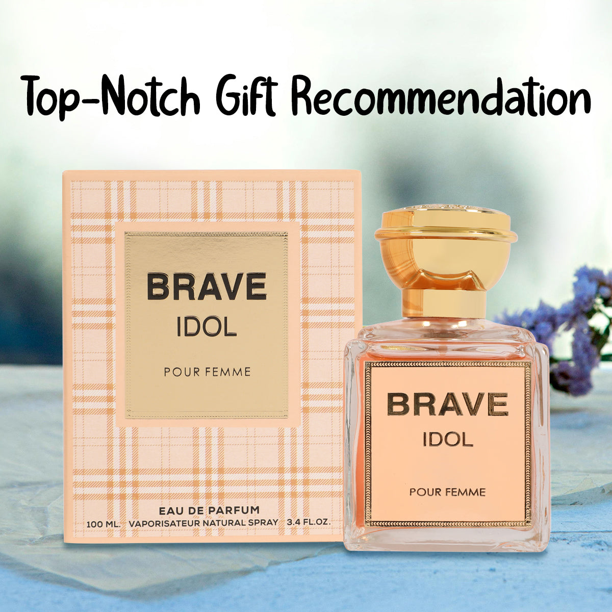 Brave Idol Spray Perfume Eau De Parfum For Women - 100ML/3.4 FL.OZ.