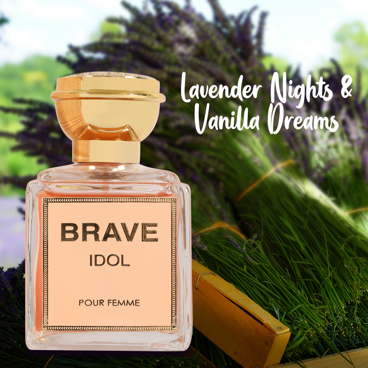 Brave Idol Spray Perfume Eau De Parfum For Women - 100ML/3.4 FL.OZ.