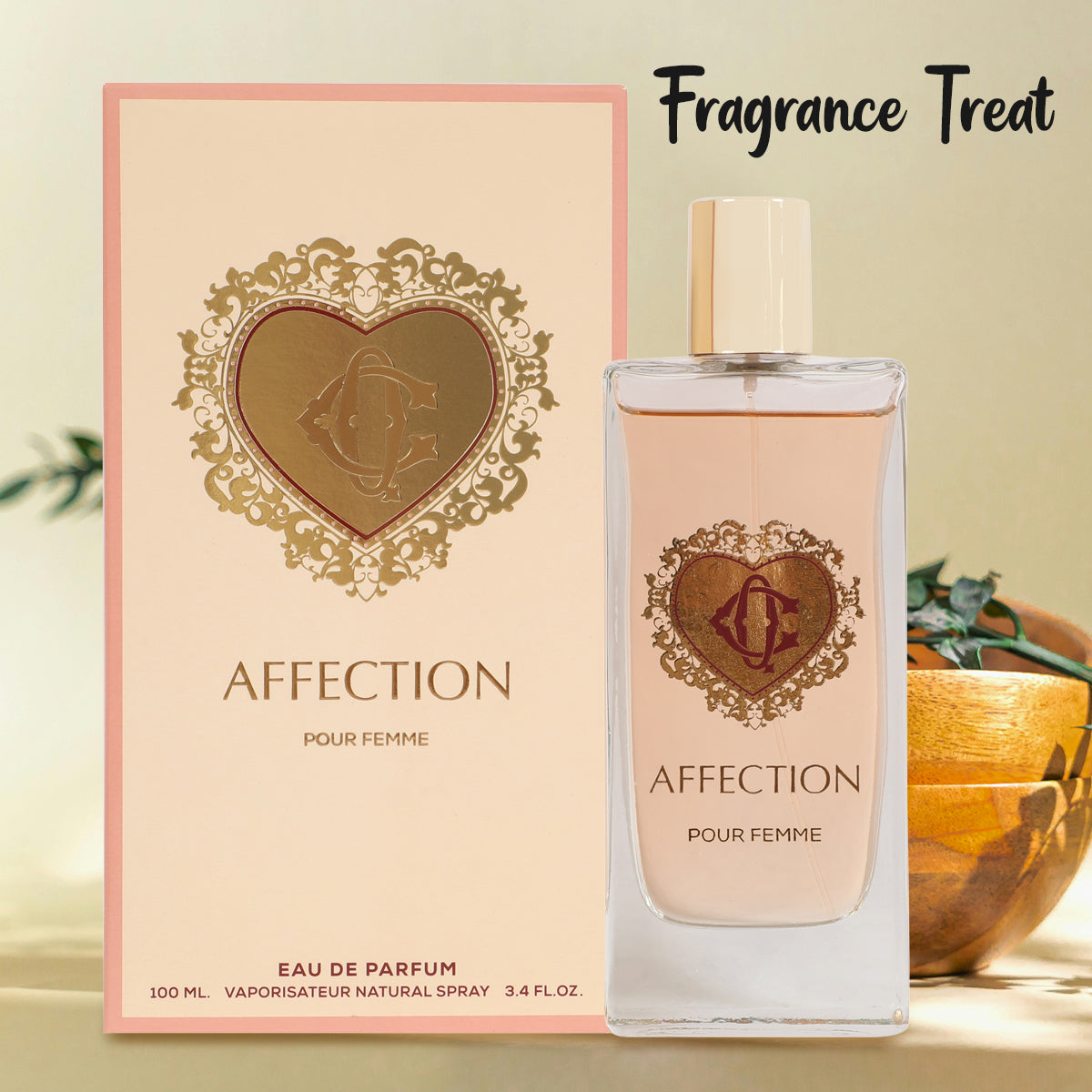 CQ Affection Spray Perfume Eau De Parfum For Women - 100ML/3.4 FL.OZ.
