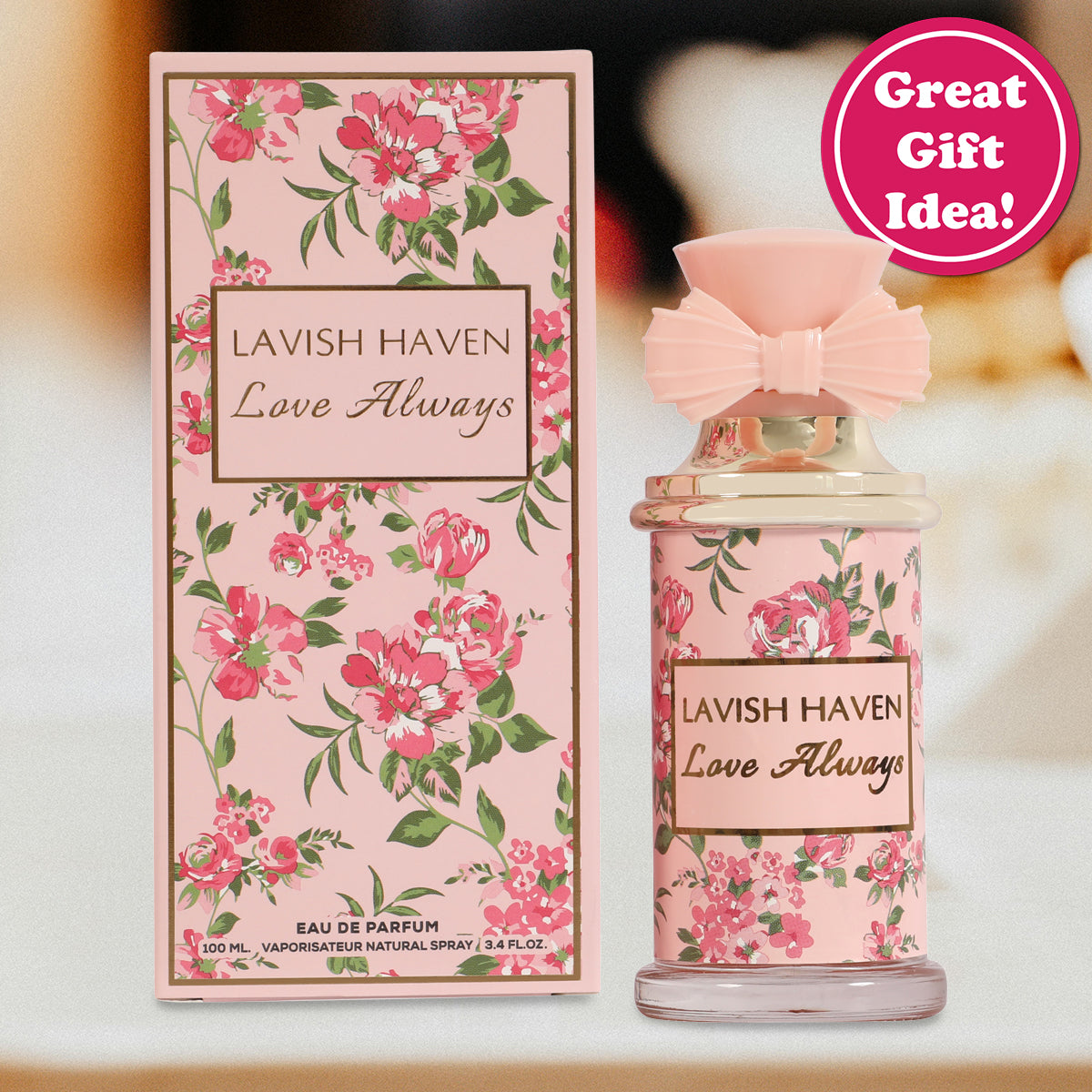Lavish Haven Love Always Spray Perfume Eau De Parfum For Women - 100ML/3.4 FL.OZ.