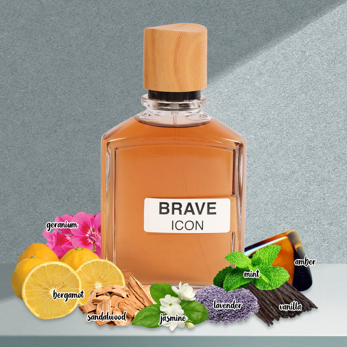 Brave Icon Spray Cologne Eau De Toilette For Men - 100ML/3.4 FL.OZ.
