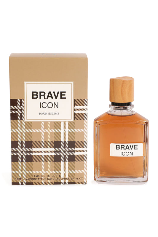 Brave Icon Spray Cologne Eau De Toilette For Men - 100ML/3.4 FL.OZ.