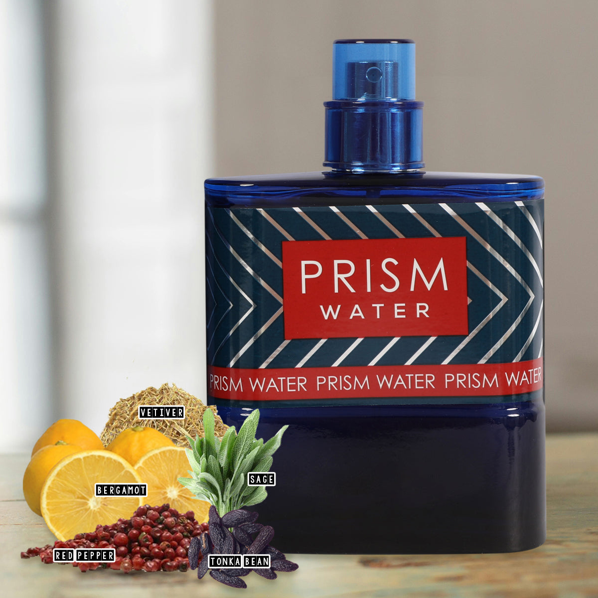 Prism Water Spray Cologne Eau De Toilette For Men - 100ML/3.4 FL.OZ./3PCS