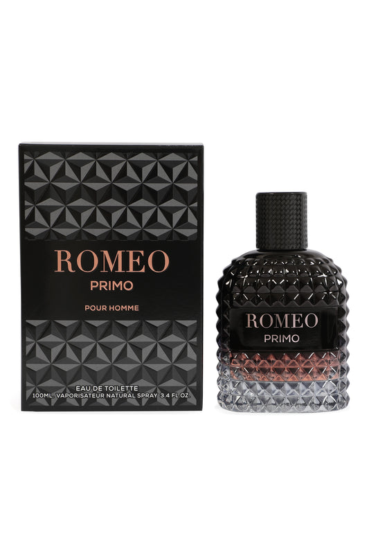 Romeo Primo Spray Cologne Eau De Toilette For Men - 100ML/3.4 FL.OZ.