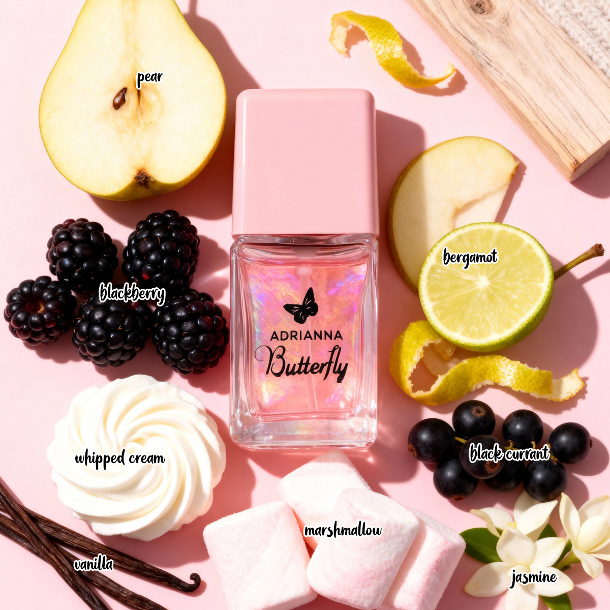 Adrianna Discovery Butterfly, Goddess, Halo, Broken Love Spray Perfume Eau De Parfum For Women-15ML/0.5FL.OZ./3 GIFT SET