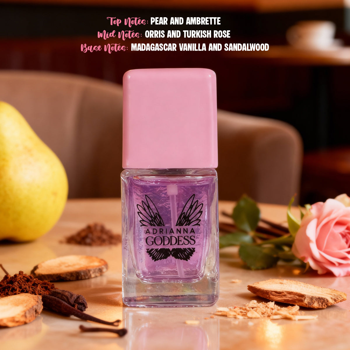 Adrianna Discovery Butterfly, Goddess, Halo, Broken Love Spray Perfume Eau De Parfum For Women-15ML/0.5FL.OZ./3 GIFT SET