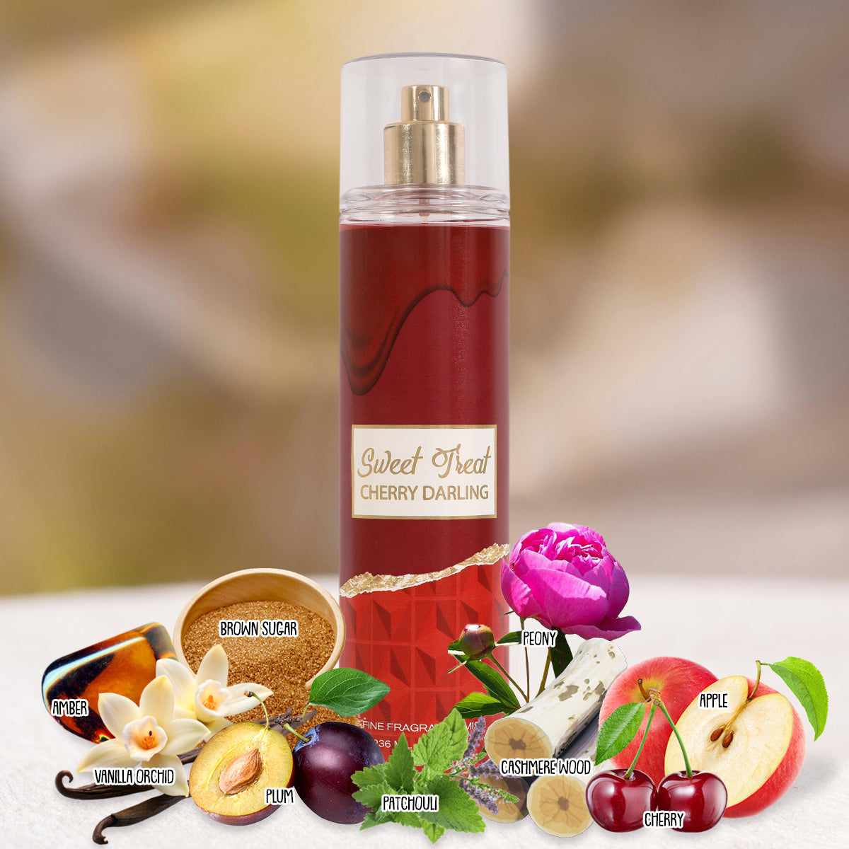Sweet Treat Cherry Darling Fine Fragrance Mist For Women - 236ML/8 FL.OZ.