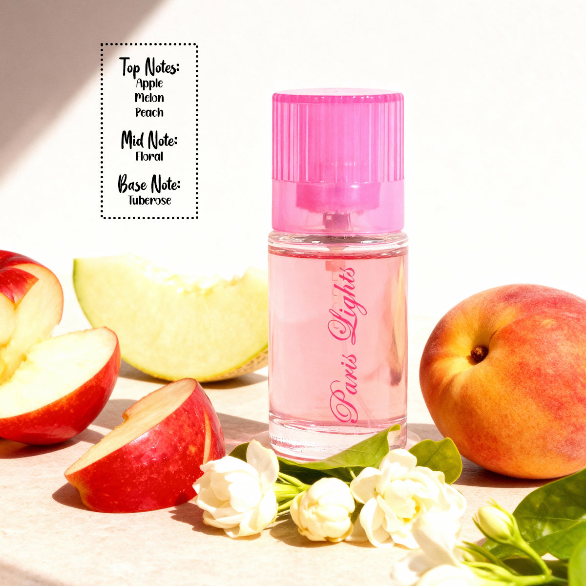 Paris Light Discovery Rose, Sparkle, Platinum, Light Spray Perfume Eau De Parfum For Women - 15ML/0.5FL.OZ./3 GIFT SET