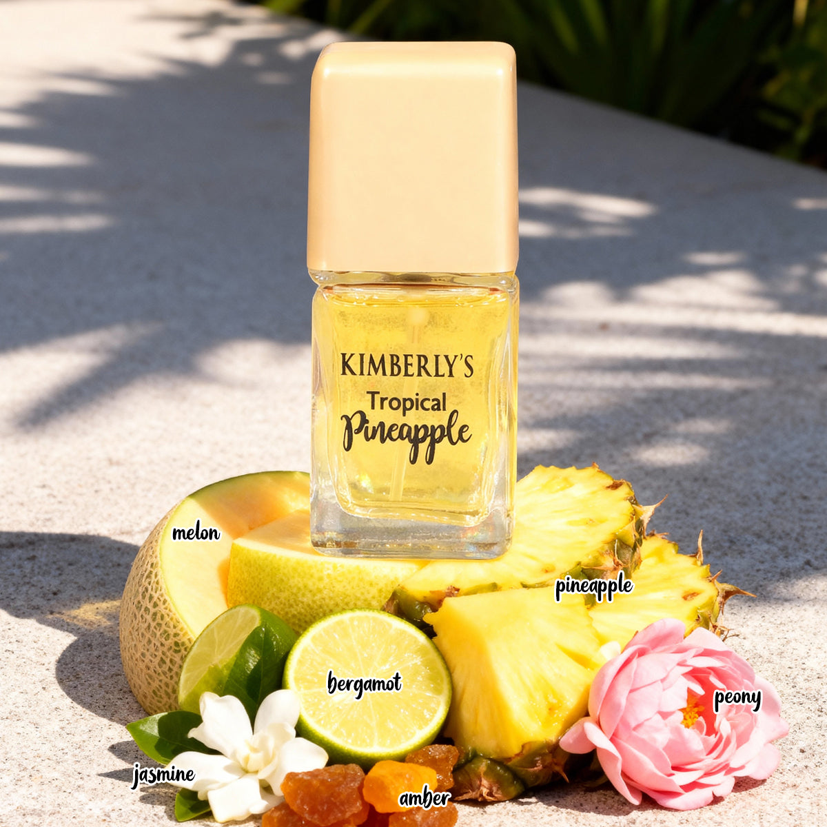 Kimberly Discovery Tropical Pineapple, Sweet Cherry, Sweet Peach, K Spray Perfume Eau De Parfum For Women - 15ML/0.5FL.OZ./3 GIFT SET