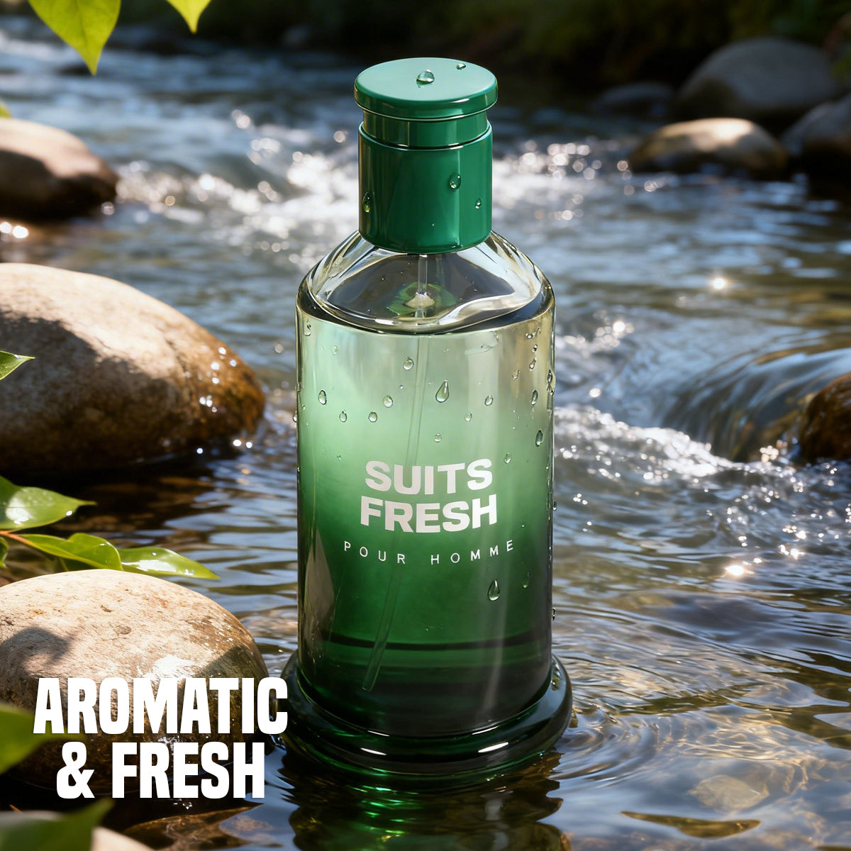 Suits Fresh Spray Perfume Eau De Toilette For Men - 100ML/3.4 FL.OZ.