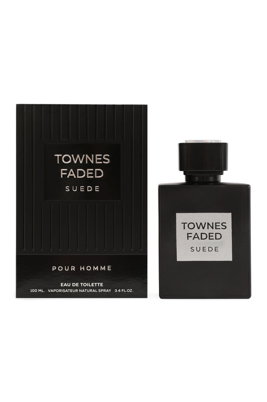 Townes Faded Suede Spray Perfume Eau De Toilette For Men - 100ML/3.4 FL.OZ