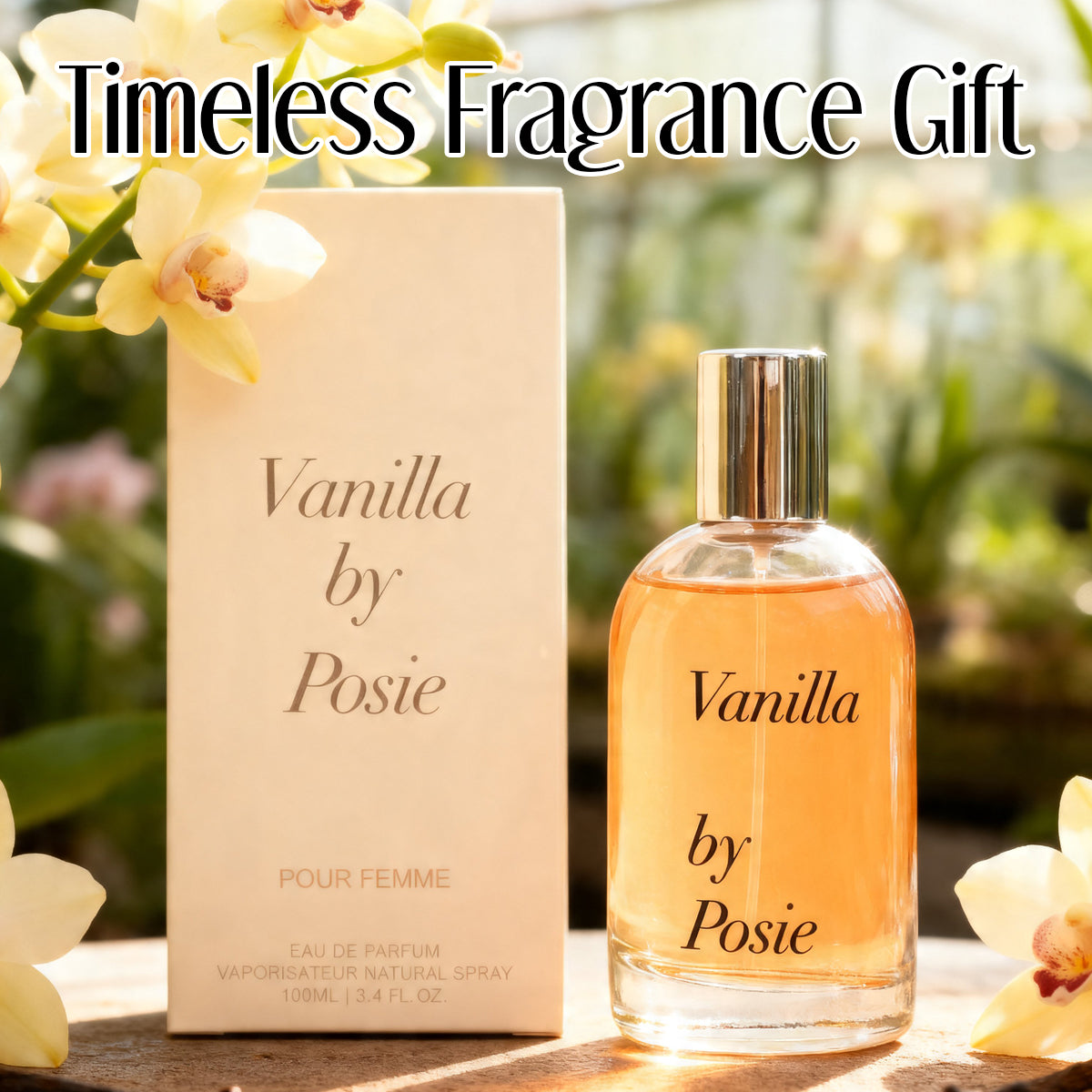 Vanilla By Posie Spray Perfume Eau De Parfum For Men And Women - 100ML/3.4FL.OZ.
