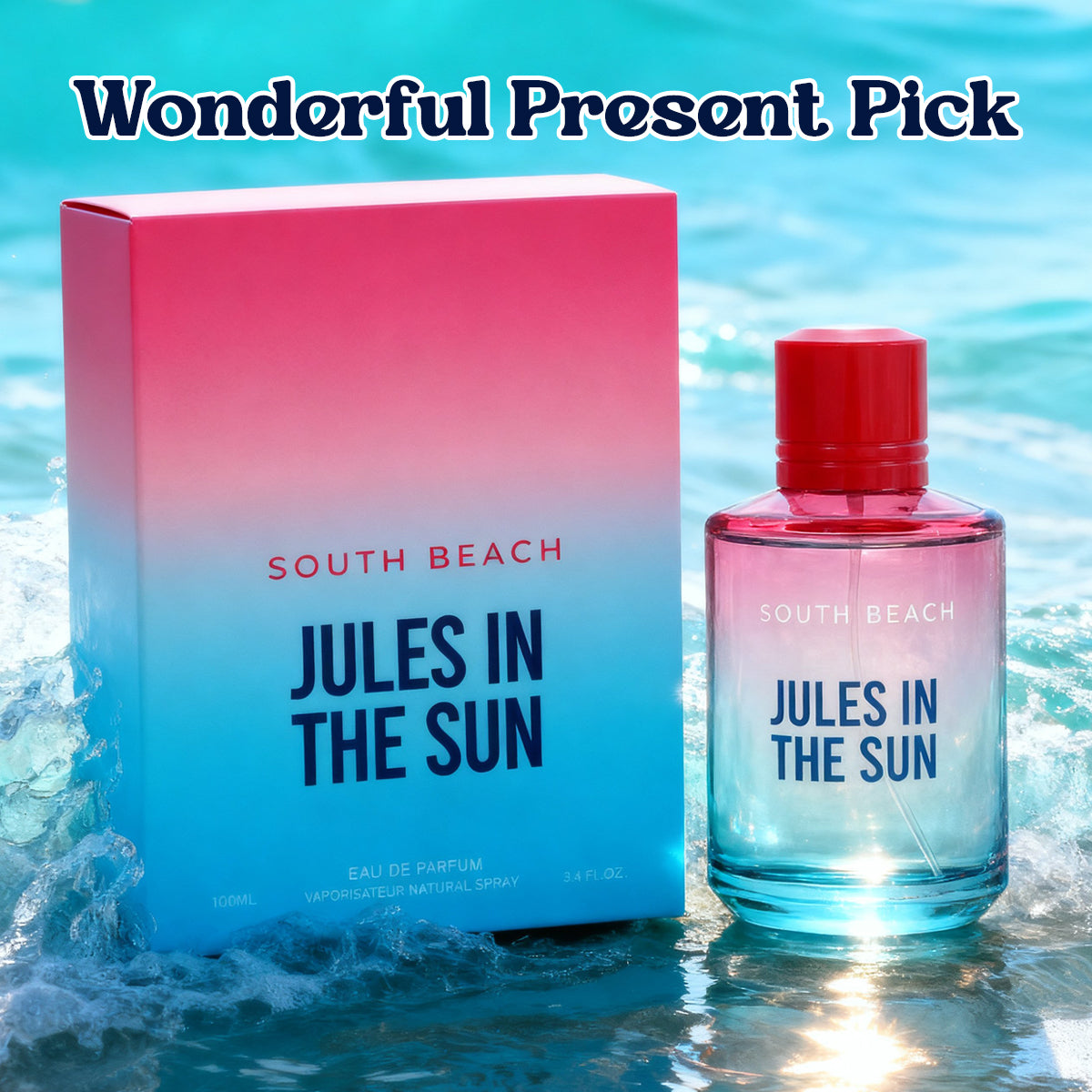 Jules In The Sun South Beach Spray Perfume Eau De Parfum For Women - 100ML/3.4FL.OZ.