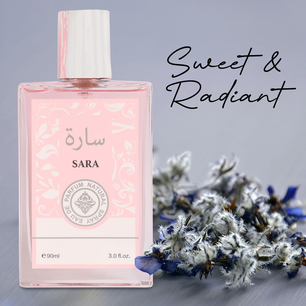 Sara Spray Perfume Eau De Parfum For Women - 90ML/3.0FL.OZ.