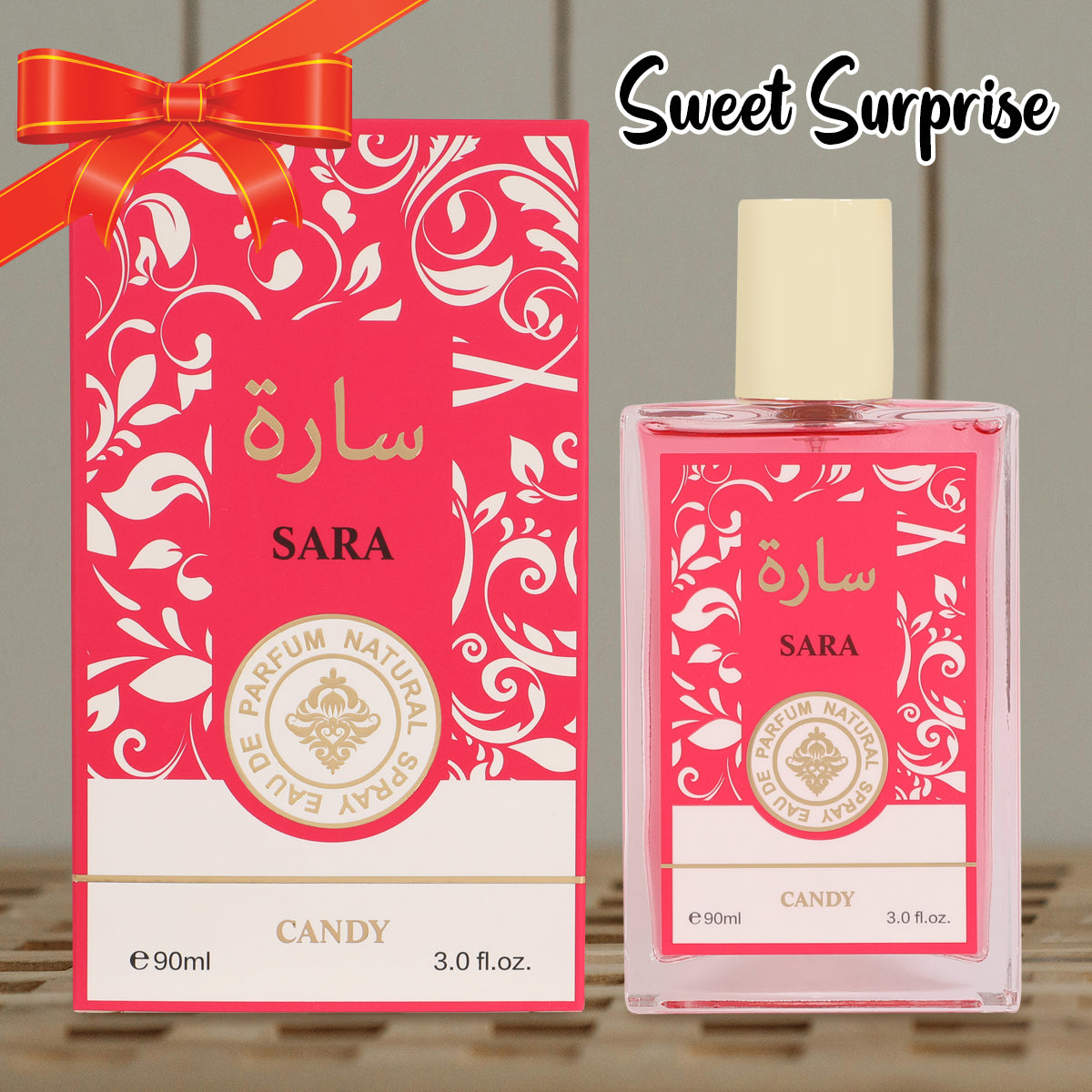 Sara Candy Spray Perfume Eau De Parfum For Women - 90ML/3.0FL.OZ./3PCS