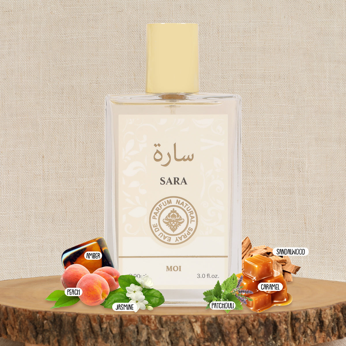 Sara Moi Spray Perfume Eau De Parfum For Women - 90ML/3.0FL.OZ.