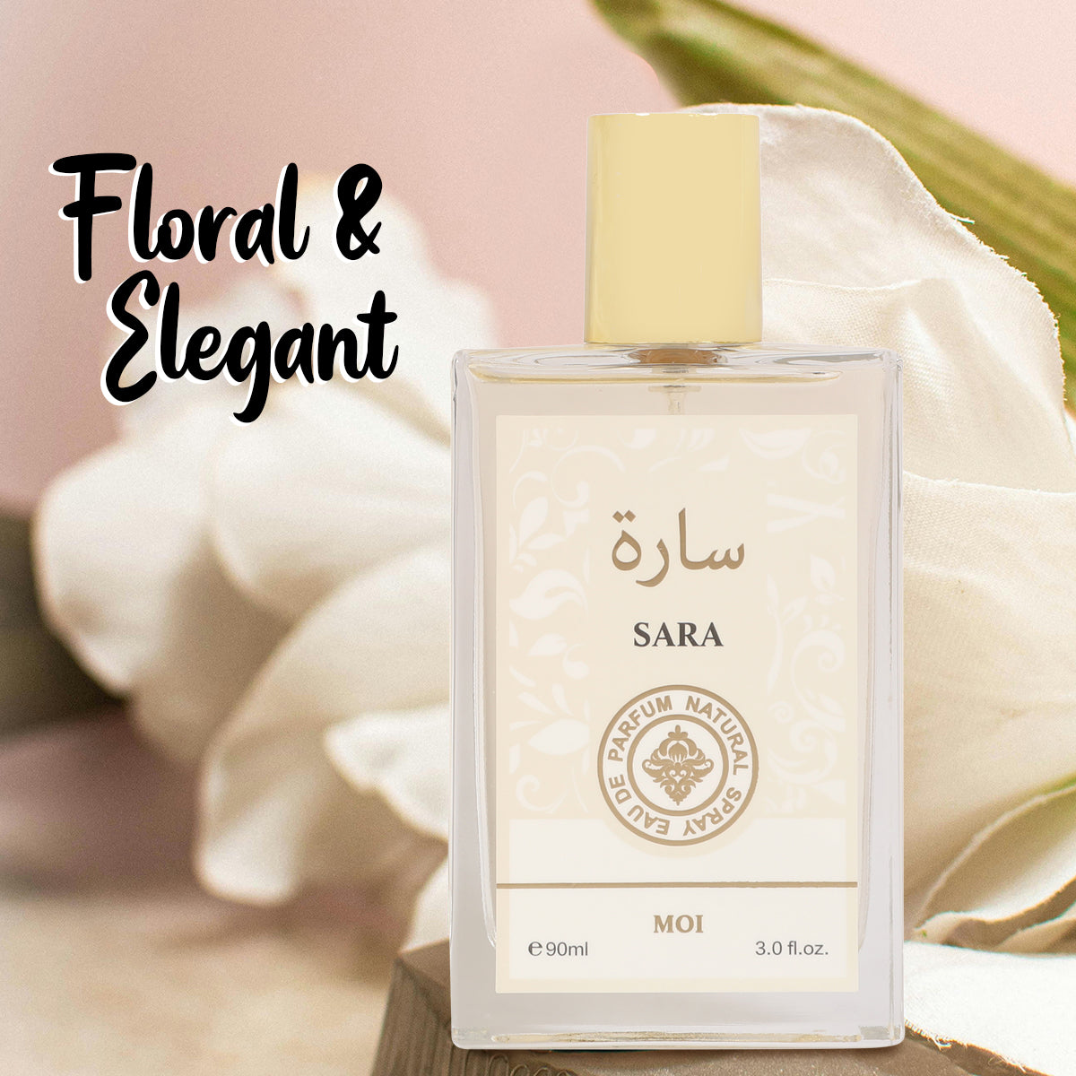 Sara Moi Spray Perfume Eau De Parfum For Women - 90ML/3.0FL.OZ.