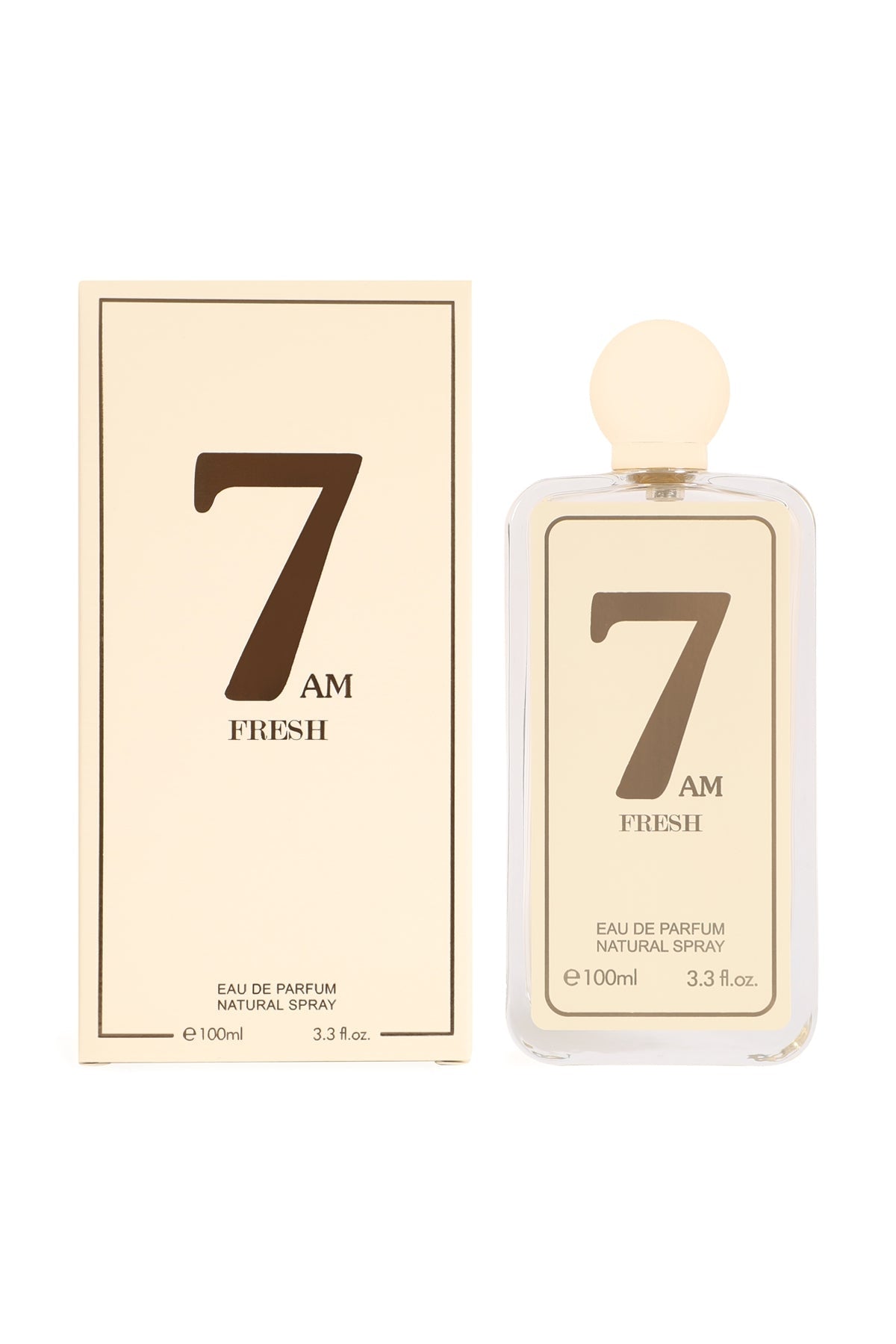 7AM Fresh Spray Perfume Eau De Parfum For Men And Women - 100ML/3.3FL.OZ.