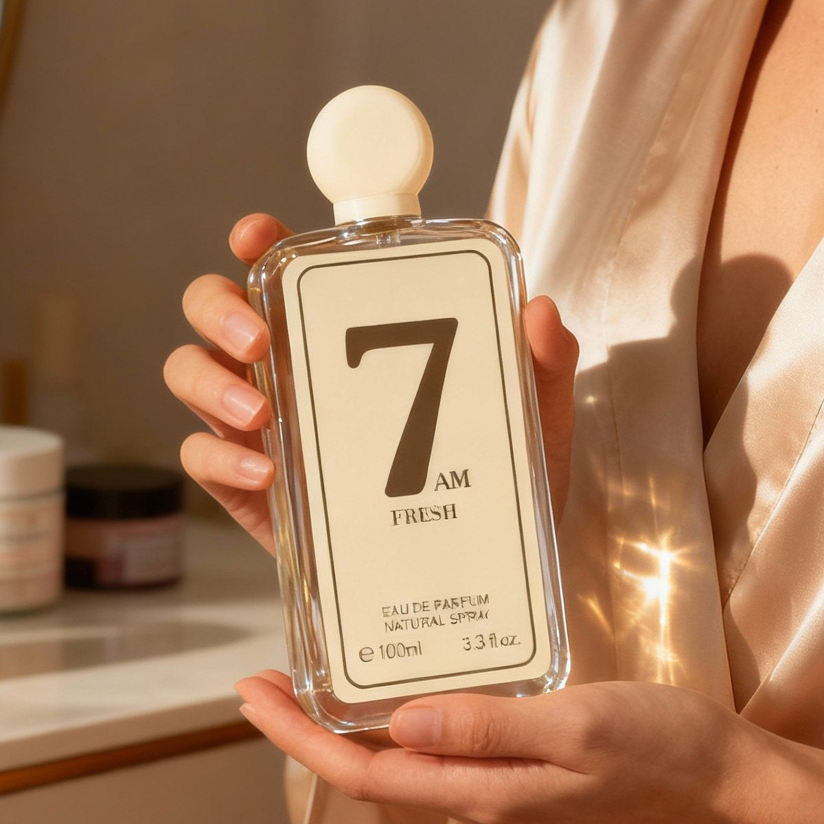 7AM Fresh Spray Perfume Eau De Parfum For Men And Women - 100ML/3.3FL.OZ.